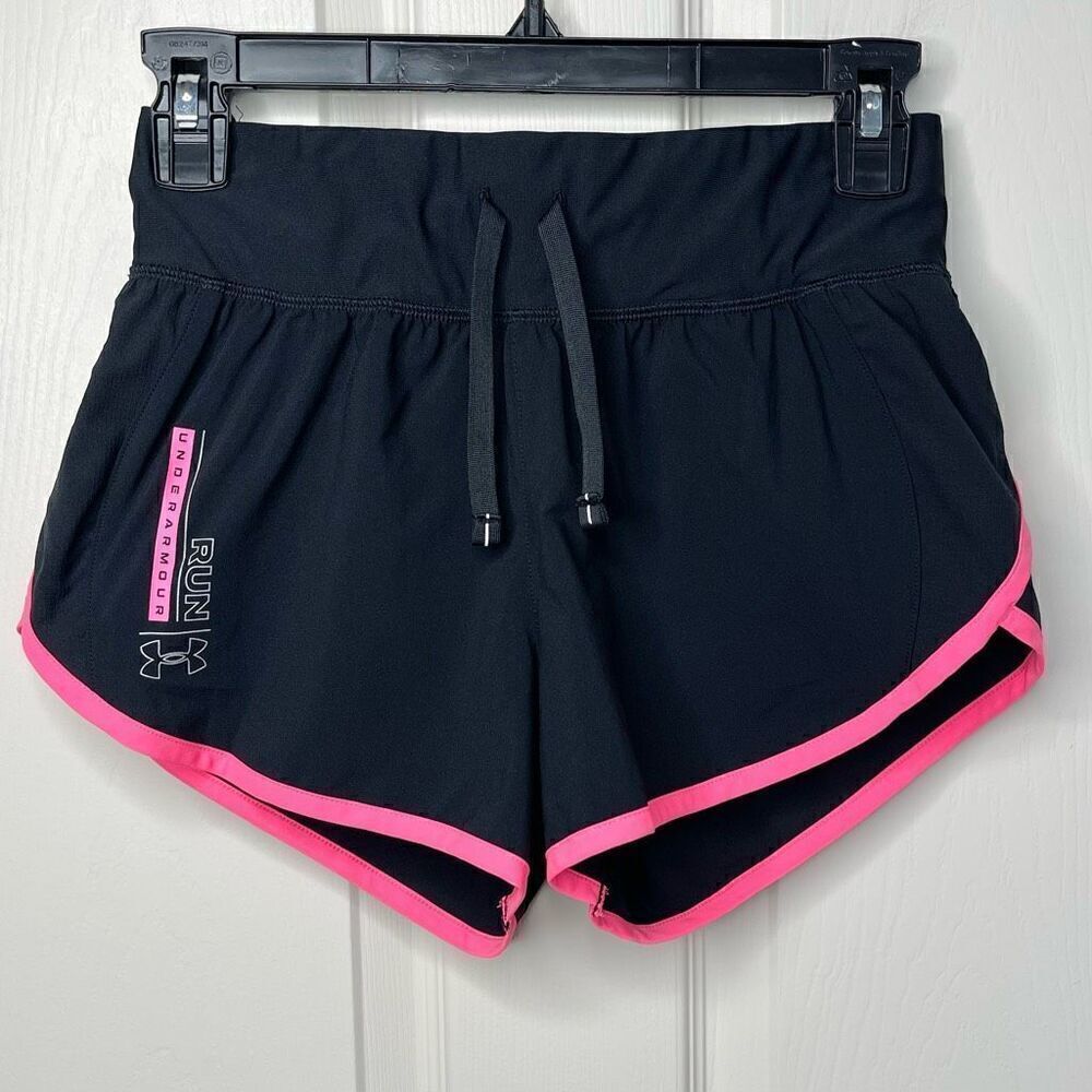 Under Armour Run SpeedPocket Fitted HeatGear Running Shorts - XS